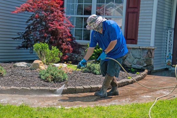 Cost of Brick Walkway Cleaning in Lafayette