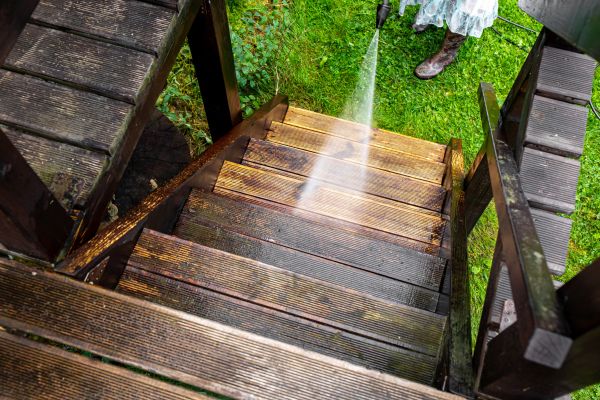 Cost of Wood Power Washing in Lafayette